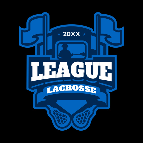 League Lacrosse Logo Template Thumbnail