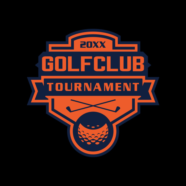 Golf club Tournament logo template 02 Thumbnail