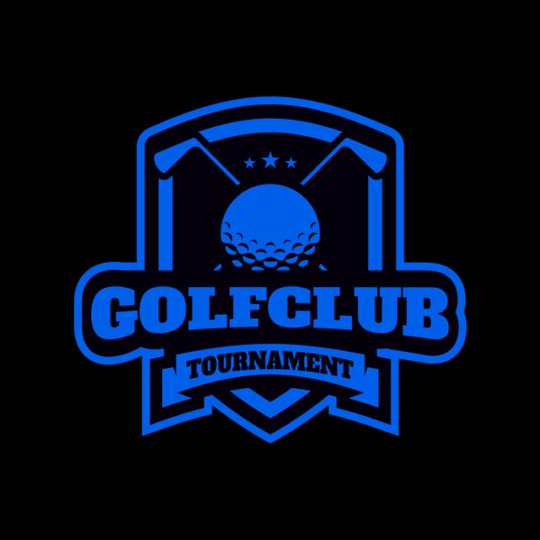 Golf Club Tournament logo template 03 Thumbnail
