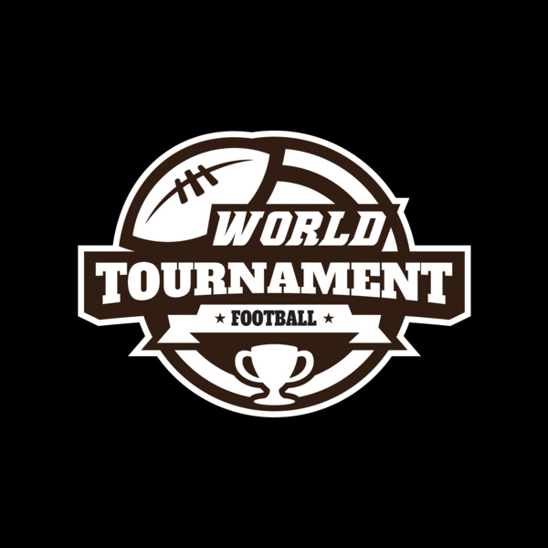 World Tournament Football logo template Thumbnail