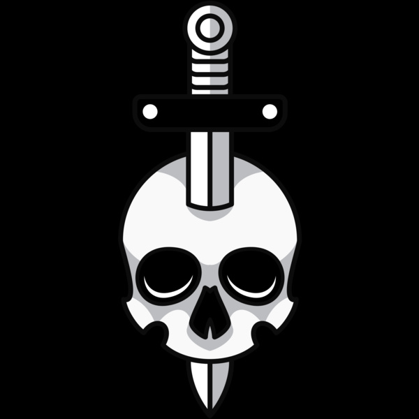 Elements Skull logo template 07 Thumbnail