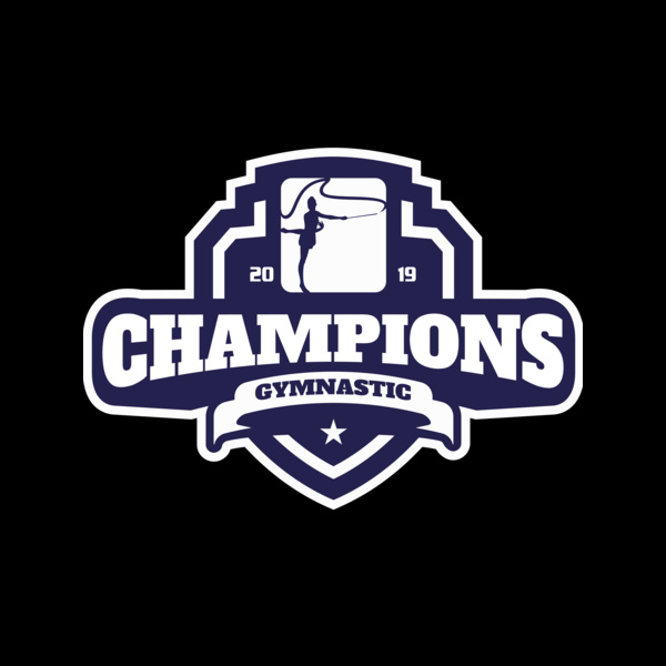 Champions Gymnastic logo template 02 Thumbnail