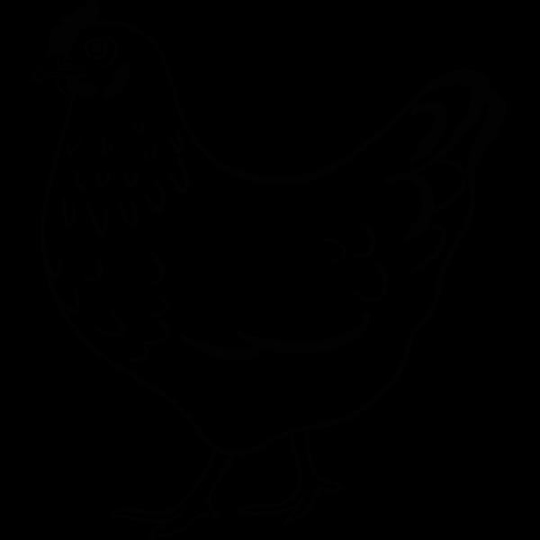 Hen   Clipart 2 Thumbnail